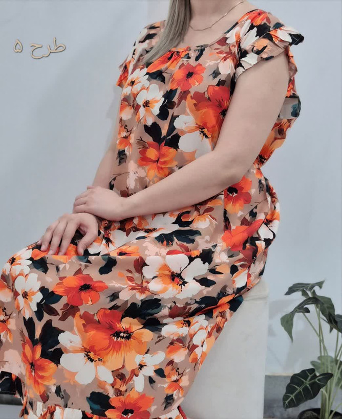 ساحلی ،سارافون زنانه دخترانه،نخی تایلندی مناسب تا سایز ۴۸ ،کد ۵۰۵